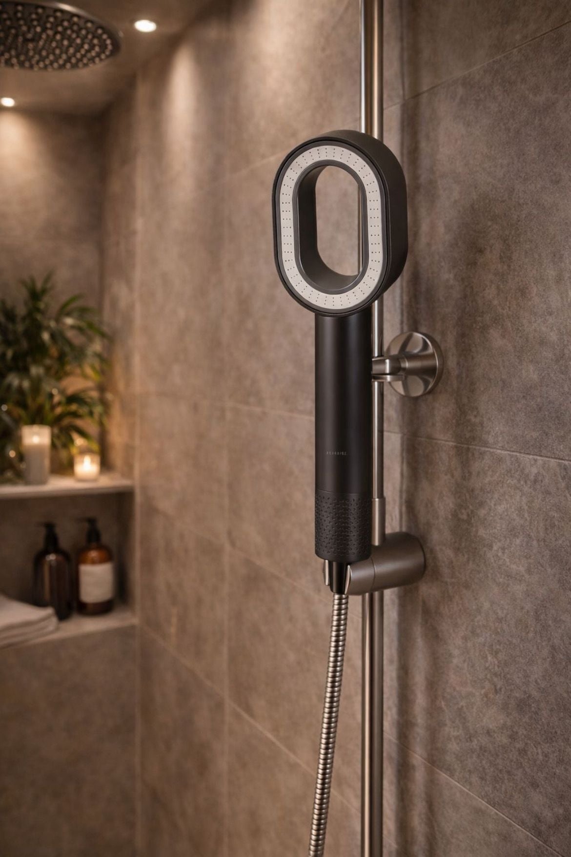 Soffione doccia ergonomico filtrato 