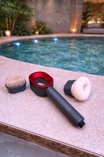 Aquavibe Lux - KIT COMPLETO Spazzola e Spugna
